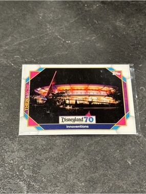 Disneyland 70th Anniversary Topps Trading Card